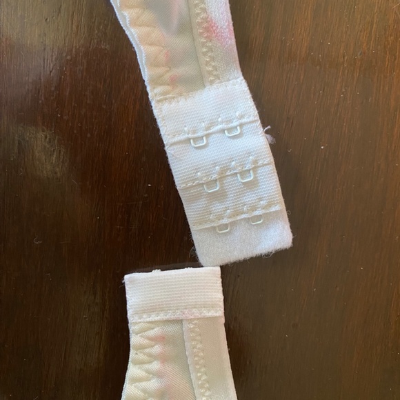 Maison Lejaby Gilda 5231 WHITE Mesh Lace Bra French Lingerie 36C Underwire as-is - Picture 4 of 10